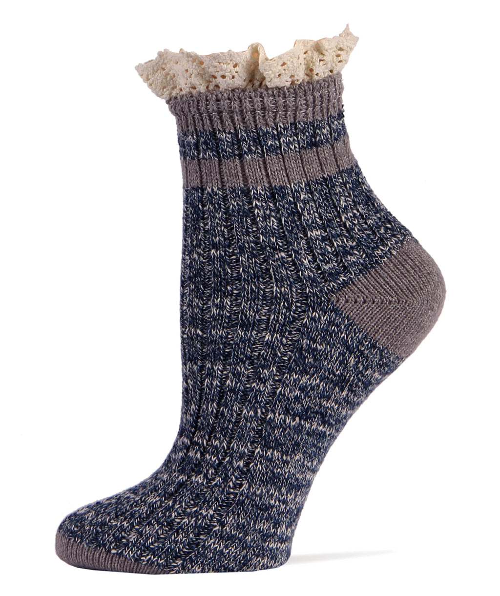 H Blue Ridge Lace Socks