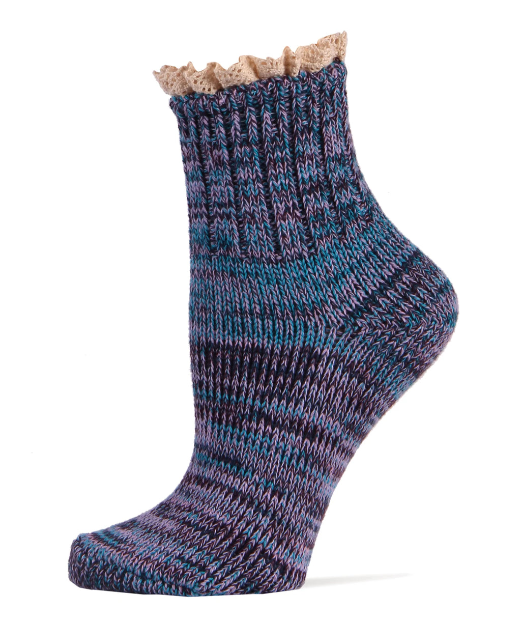 D Cascade Range Lace Socks