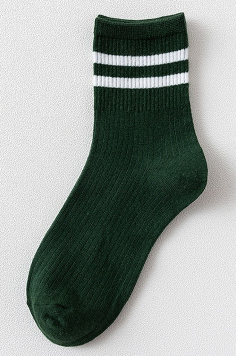 Varsity Socks Green